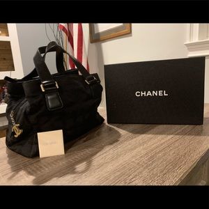 Authentic Chanel Black Handbag